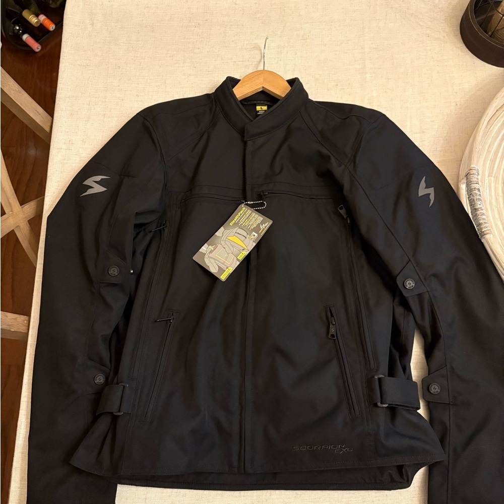 Motorcycle Black Men's Jacket